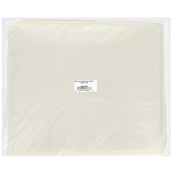3 pc 30X36 Cross Stitch Fabric, Embroidery Fabric, 18 Count, Cream - Picture 1 of 4